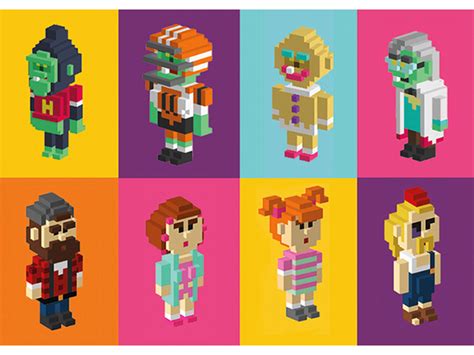 horde characters2 by Sasha Skabelina on Dribbble