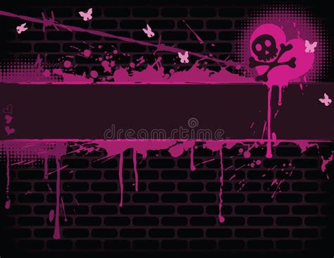 Emo Banner stock vector. Illustration of grunge, shape - 20929595