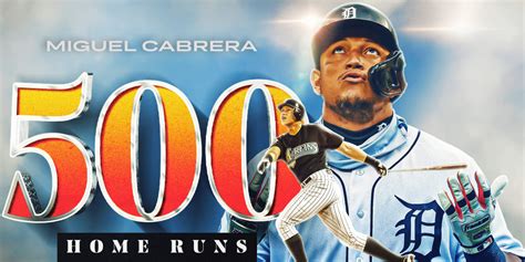 Miguel Cabrera hits 500th home run