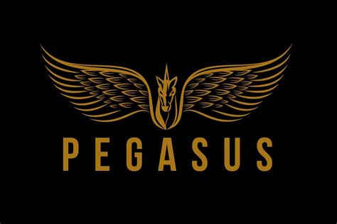 Pegasus Logo | Pegasus logo, Pegasus, Pet logo design