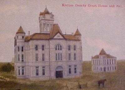 Karnes County Courthouse, Karnes City, Texas.