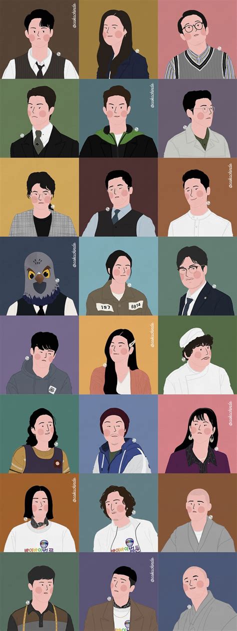 Vincenzo Kdrama Illustration Fan Art Vincenzo 빈센조 | Fan art, Kdrama ...