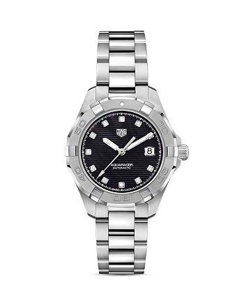 TAG Heuer Aquaracer Diamond Watch, 32mm | Bloomingdale's