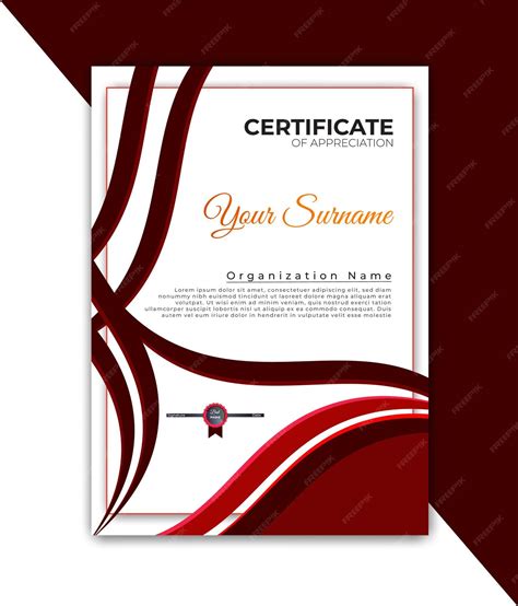 Premium Vector | Certificate design diploma modern diploma