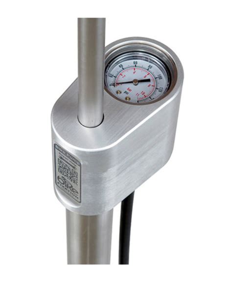 Outdoor Public Bike Pump with Gauge - Park Warehouse