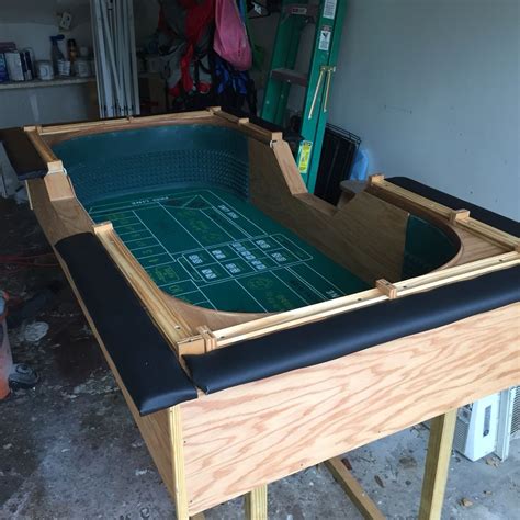 DIY Craps Table. 6ft craps table. | Craps, Diy table, Casino