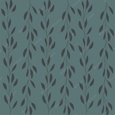 Premium Vector | Leaves pattern design.