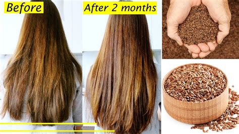 Flax Seeds for Hair Growth Naturally | Fast Hair Growth with Flax Seeds | How to Eat Flax Seeds ...