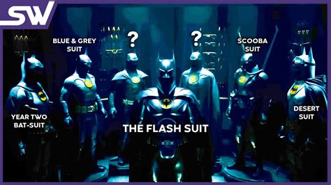 All New Batsuits in The Flash Explained - YouTube