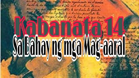 Talasalitaan Sa El Filibusterismo Kabanata 2