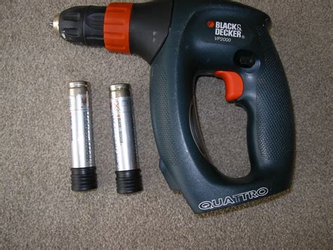 Black & Decker VP2000 VERSAPAK drill with 2 excellent batteries, light ...