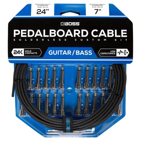 Boss Pedal Board Cable Kit 24Ft - Vivace Music Store Brisbane ...