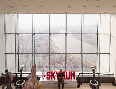 Checking out the Seoul Sky Observatory - There She Goes Again