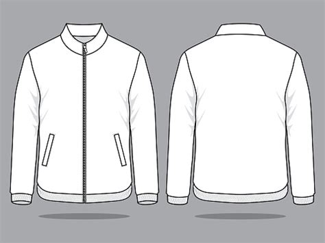 Jacket Vector For Template Stock Illustration - Download Image Now - iStock