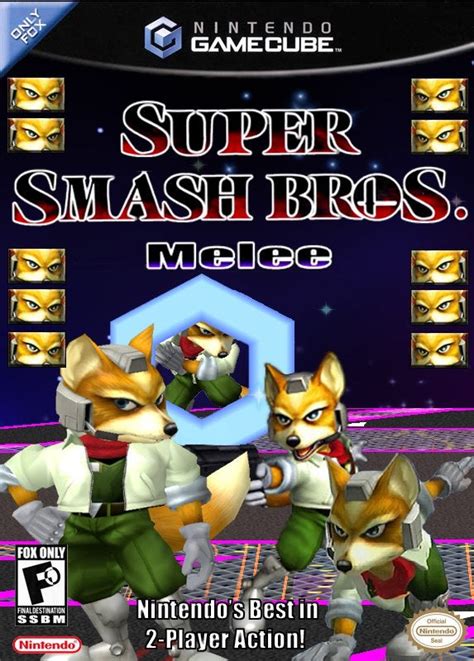 [Melee] - Custom Melee Box Art (Fox/FD this time) : smashbros