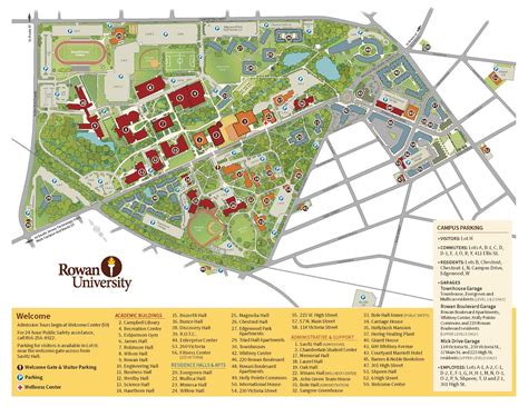 Campus Parking Map 2021-2022