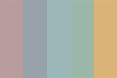 Muted Colours color palette