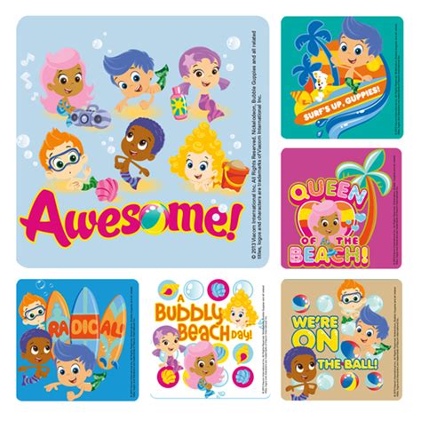 Bubble Guppies Stickers