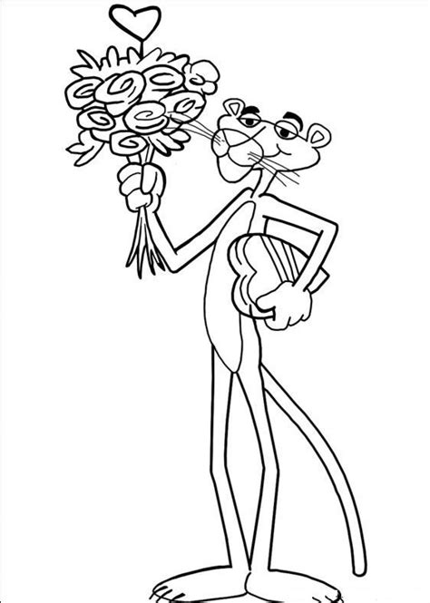 Free Printable Pink Panther Coloring Pages For Kids