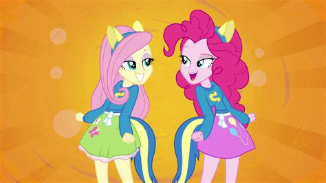 Image - Fluttershy and Pinkie Pie splash screen EG.png | My Little Pony ...