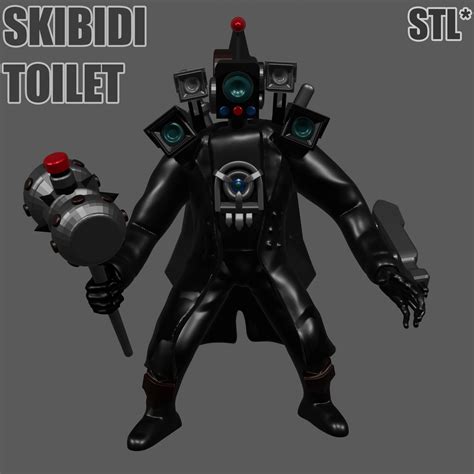 Archivo STL TITAN CAMERAMAN SKIBIDI TOILET | 3D FAN ART 🚽・Diseño de ...