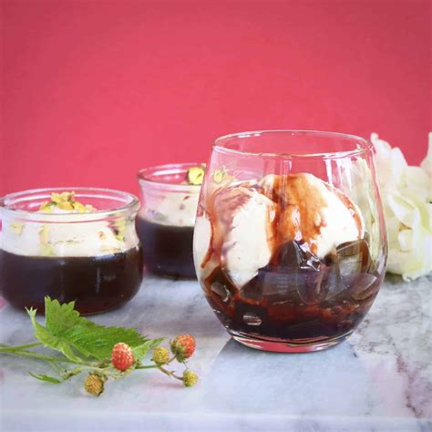 Coffee Jelly Ice Cream Sundae (Vegan + GF) | Rhian's Recipes