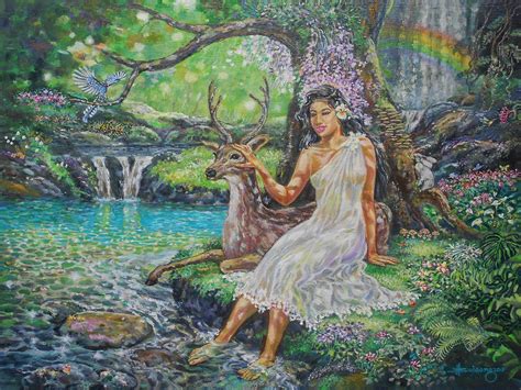 Enchanting Maria Makiling in the Forest