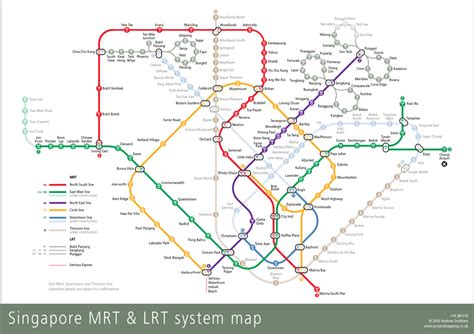 Updated Unofficial Map: Singapore MRT & LRT Map by... - Transit Maps