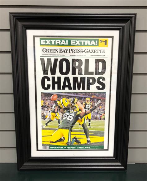 2011 Green Bay Packers Super Bowl Champions XLV 45 Framed - Etsy