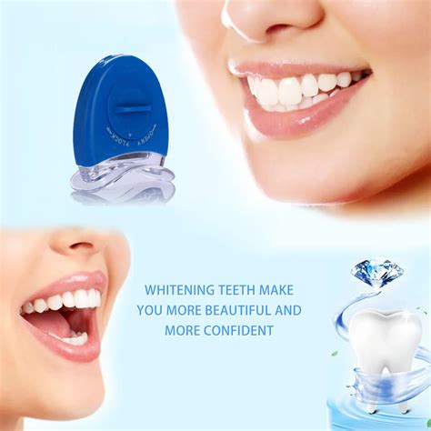 Teeth Whitening Light Tooth Whitening System with LED Light Care Dental Scaler Dentist ...