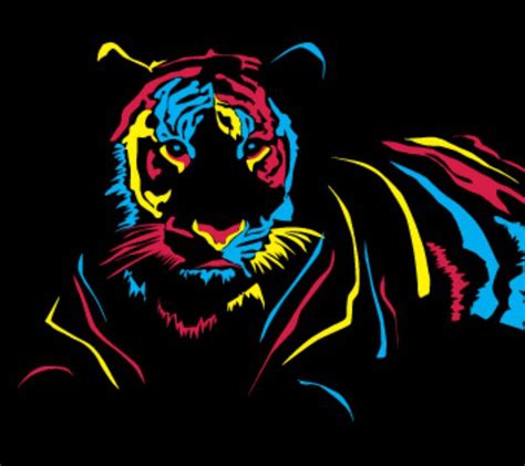 Neon Tiger Wallpaper posted by Ryan Tremblay