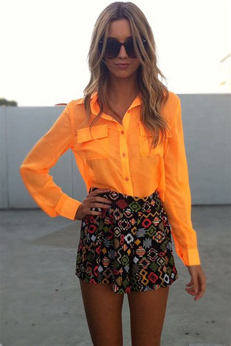 FASHION LAND: Trend: Neon Fashion