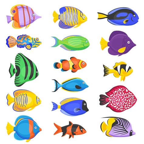 Tropical Fish Vectors & Illustrations for Free Download