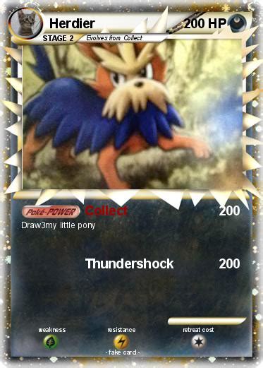 Pokémon Herdier 33 33 - Collect - My Pokemon Card