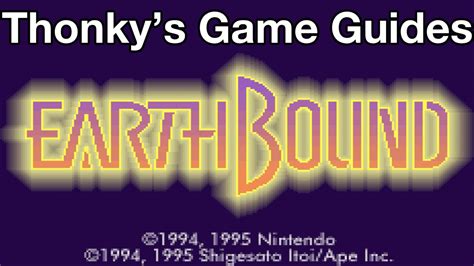 EarthBound Walkthrough - Thonky.com