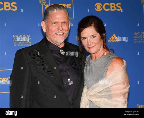 24 June 2022 - Los Angeles, California - Jeff Kober and Adele Slaughter. 49th Daytime Emmy ...