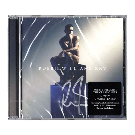 Robbie Williams – Signed Album (CD) – XXV - SignedForCharity