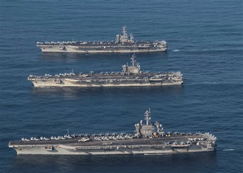 North Korean military prepares for winter drills as 3 US aircraft carriers lurk near Korean ...