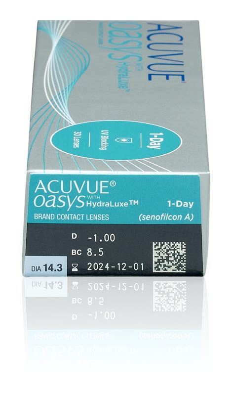 Acuvue Oasys 1 Day Contact Lenses 30 Pack | EyeQ Optometrists