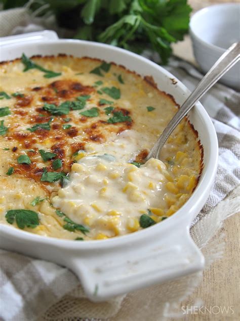 Cheesy corn casserole is creamy Thanksgiving side dish perfection – SheKnows