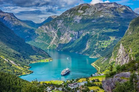 Scandinavian Peninsula Landscape