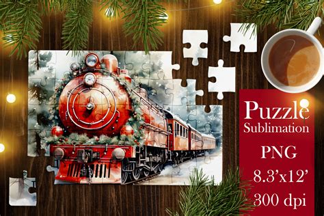 Christmas Puzzle PNG |Kids Puzzles Subli Graphic by AnNetArt · Creative ...