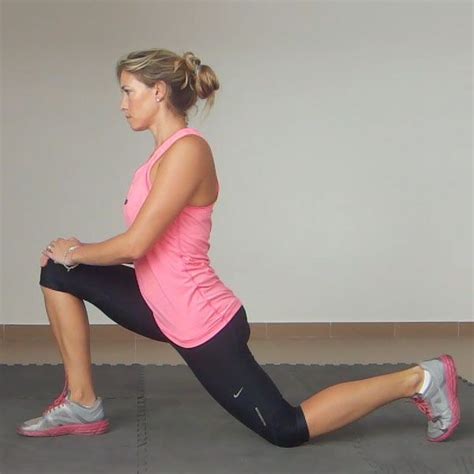 The Hip Flexor Stretch (Kneeling) Exercise is a great stretch for ...