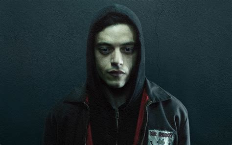 Rami Malek In Mr. Robot Wallpaper