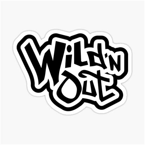 "Wild N Out T-Shirt" Sticker for Sale by coolhiphoptees | Redbubble