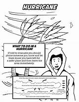 Natural Disaster Coloring Book Sketch Page sketch template