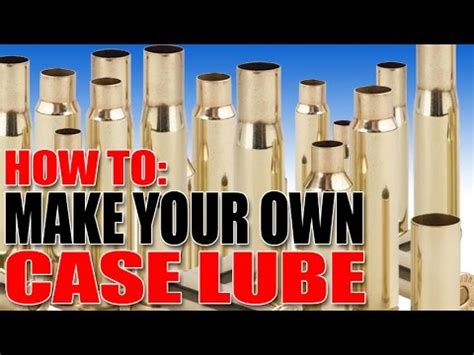 DIY: HomeBrew Case Lube for Reloading! Cheaper and BETTER!! - YouTube