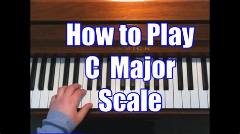 Piano Lessons - C Major Scale Acordes - Chordify