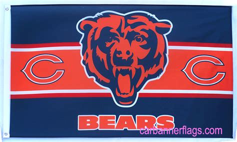 Chicago Bears Flag-3x5FT NFL Banner-100% polyester-super bowl - flagsshop