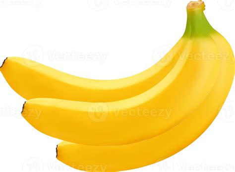 Fresh Yellow Banana Bunch 25734126 PNG